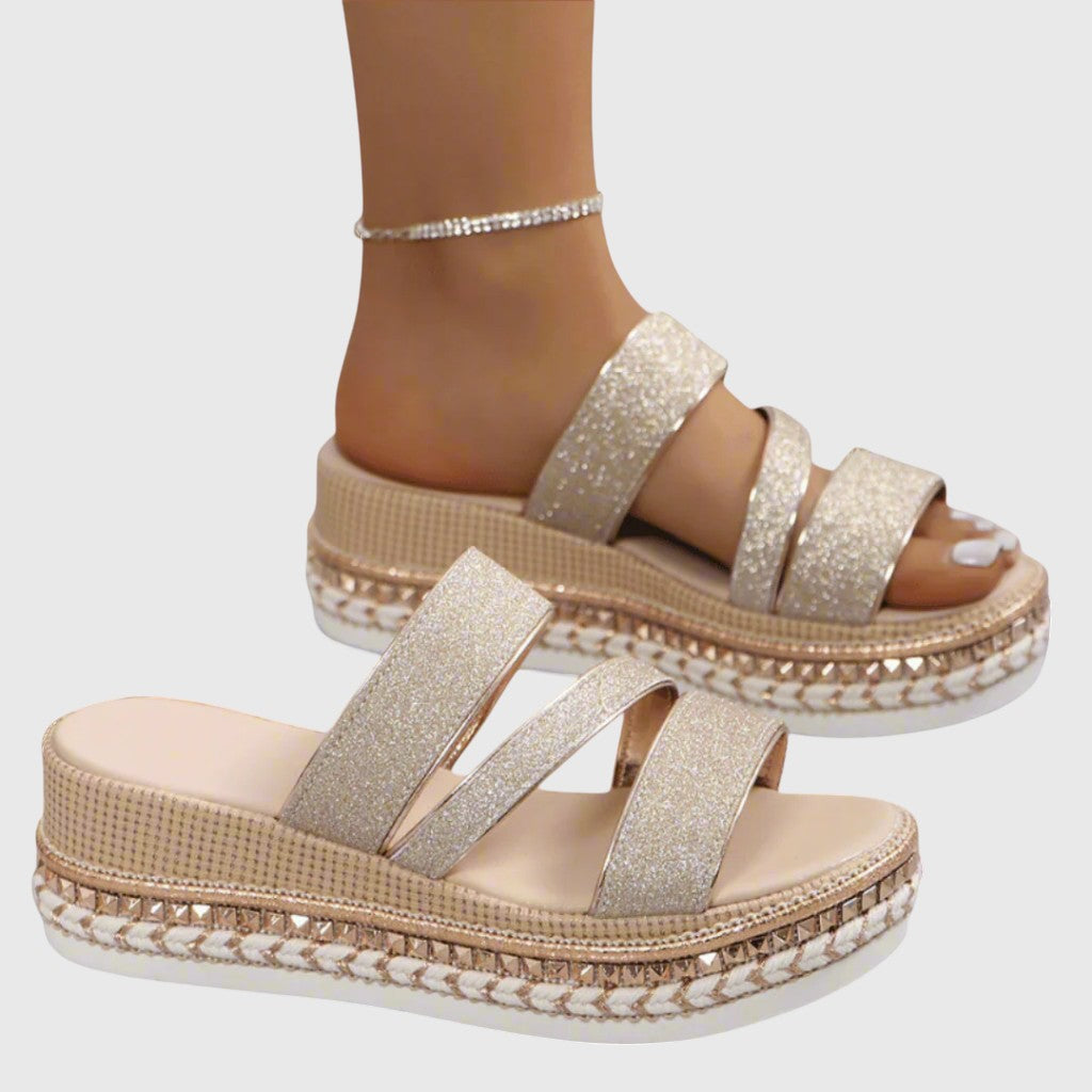 Mirone™ | Luxe Wedge Sandalen van Hoogwaardig Materiaal