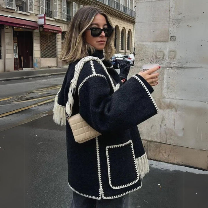 Leonie - Elegantly Cozy Scarf Coat