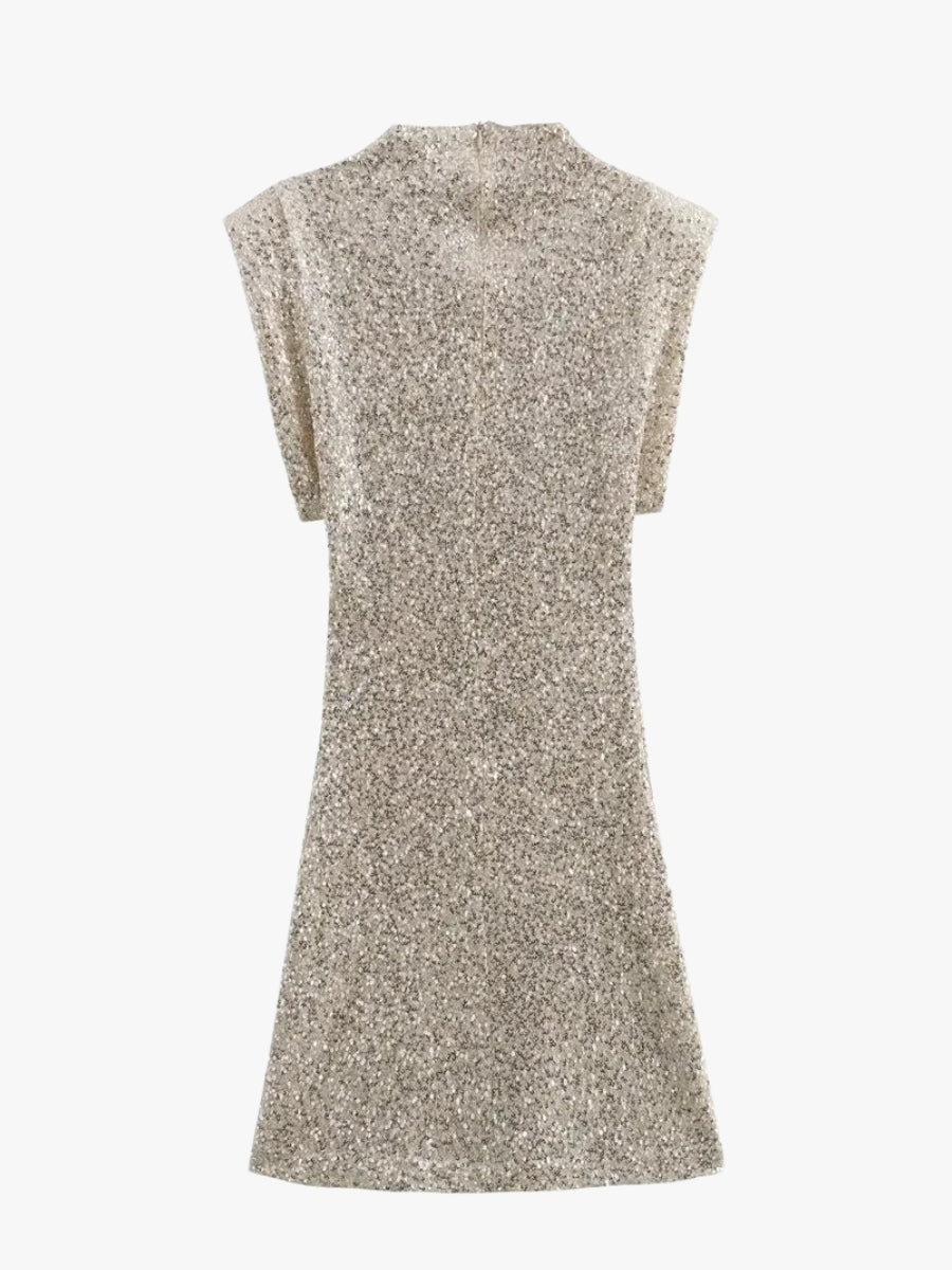 Selina - Stralende Glitterjurk