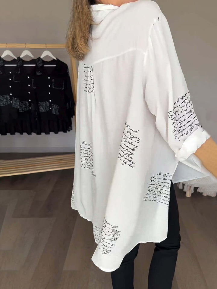 Lyana™ - Stijlvol Overhemd voor een Casual en Trendy Look
