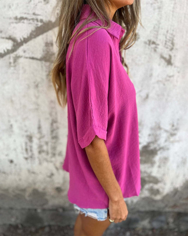 Sirena | Chic Casual Overhemd met Kleur en Stijl – Voor Ongecompliceerde Elegantie