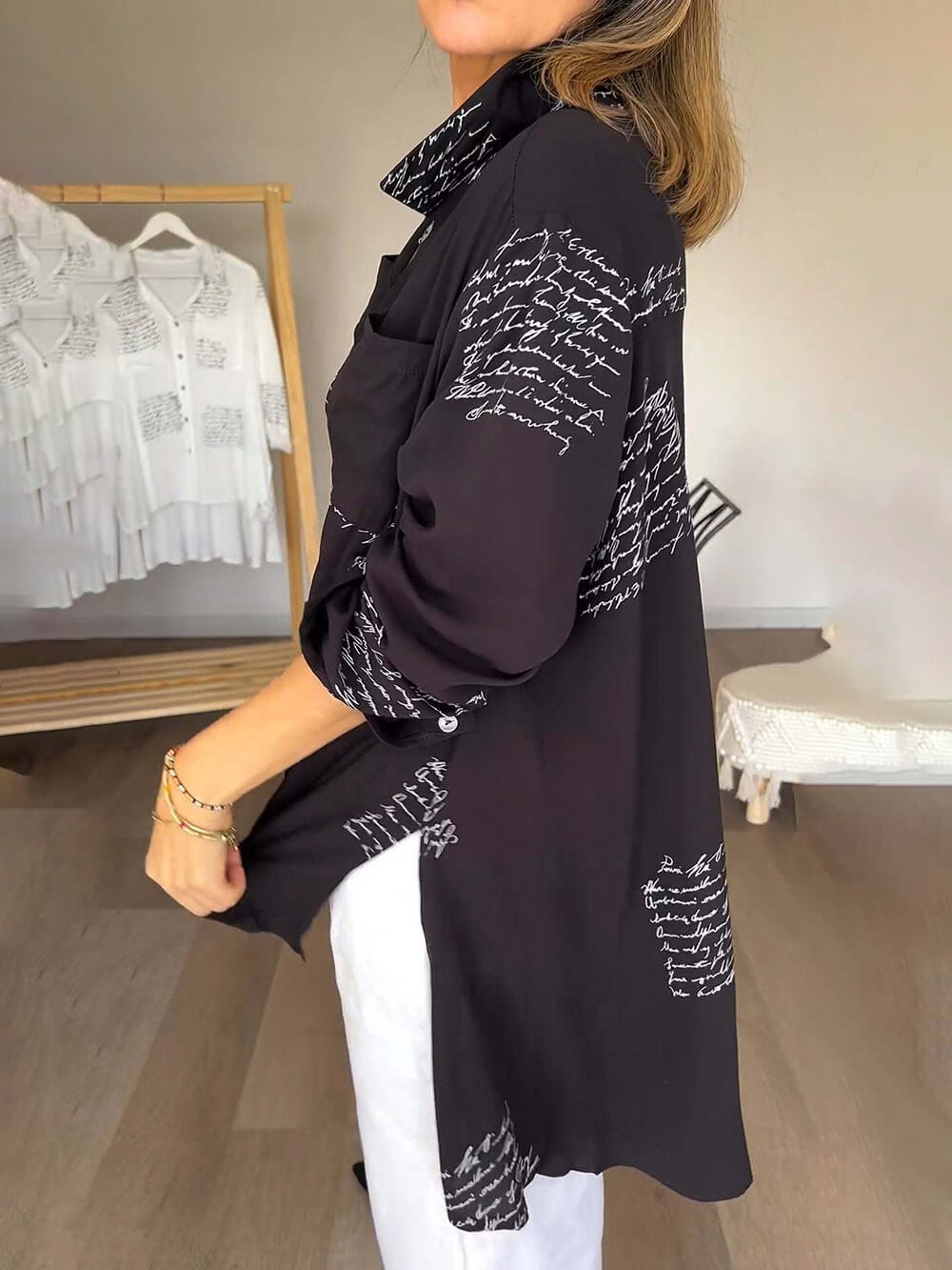 Lyana™ - Stijlvol Overhemd voor een Casual en Trendy Look