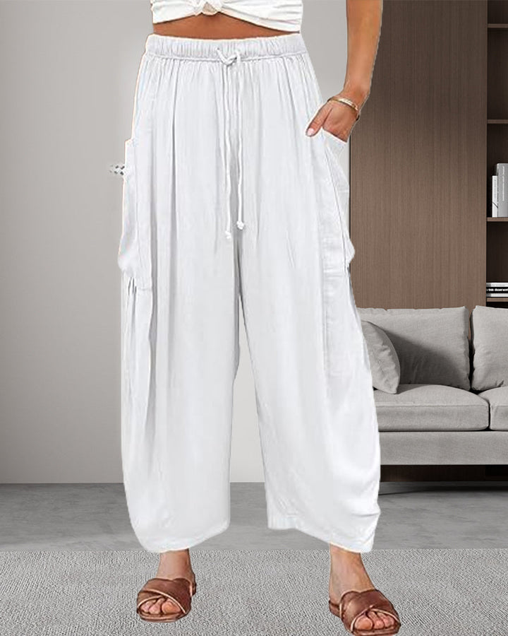 Casual Losse Rechte Pijpen Broek