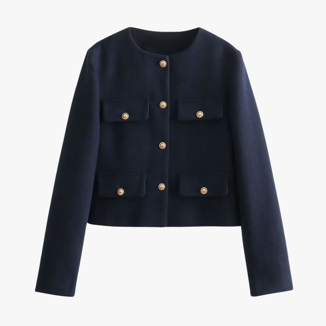 Cylia - Elegant Knoop Blazer