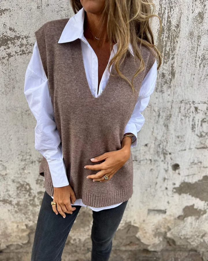 Chic Natalie™ Knitted Vest
