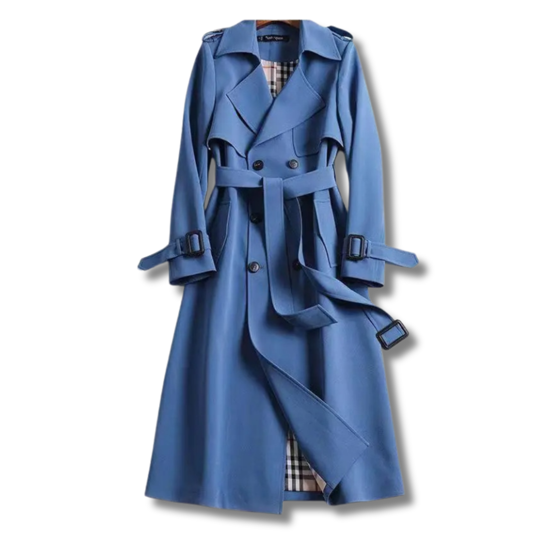 Emilia™ Chic Elegance Trench Coat