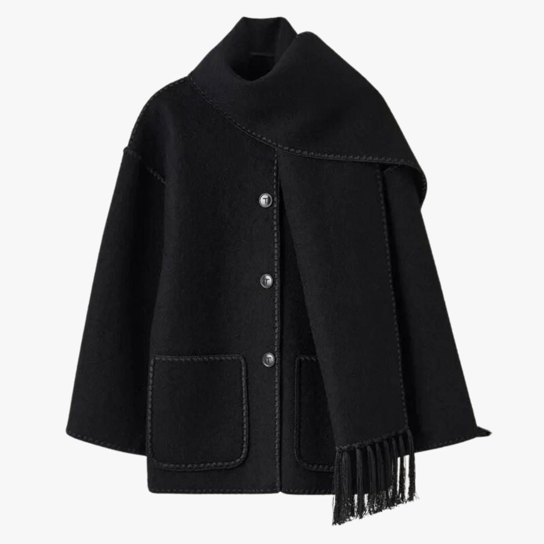 Leonie - Elegantly Cozy Scarf Coat