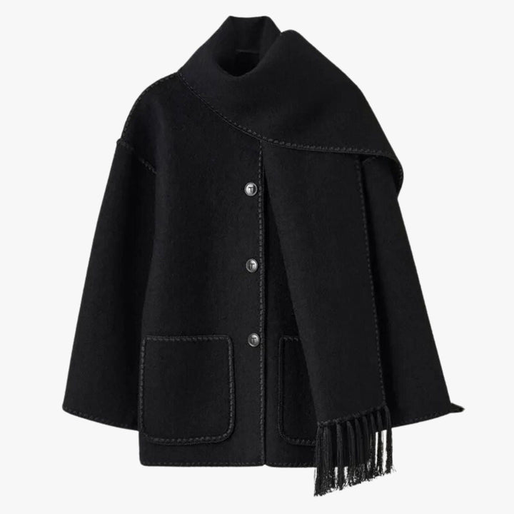 Leonie - Elegantly Cozy Scarf Coat