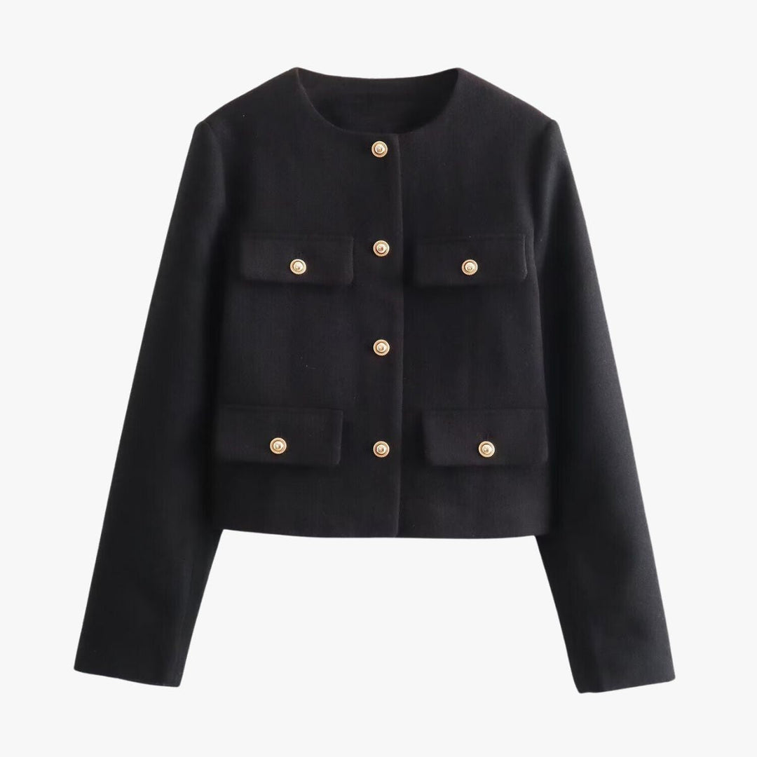 Cylia - Elegant Knoop Blazer