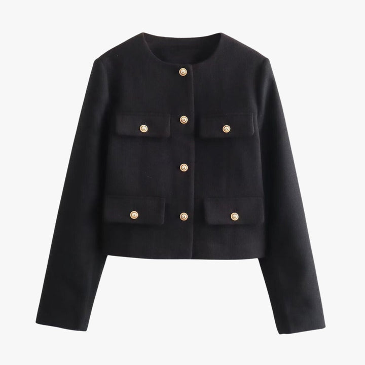Cylia - Elegant Knoop Blazer