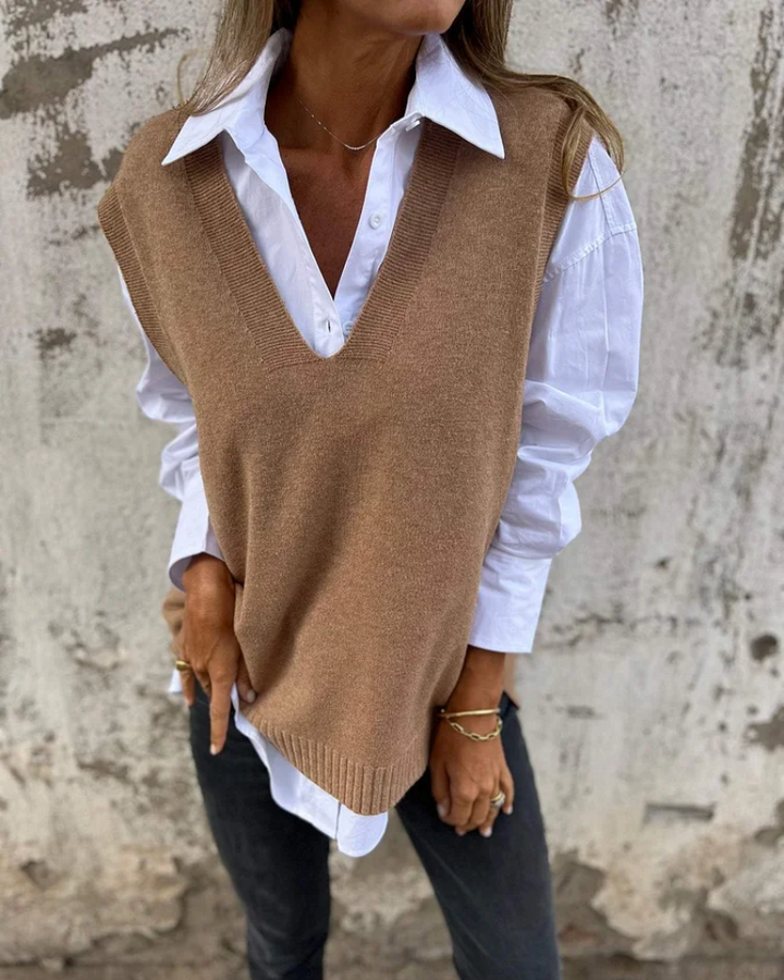 Chic Natalie™ Knitted Vest