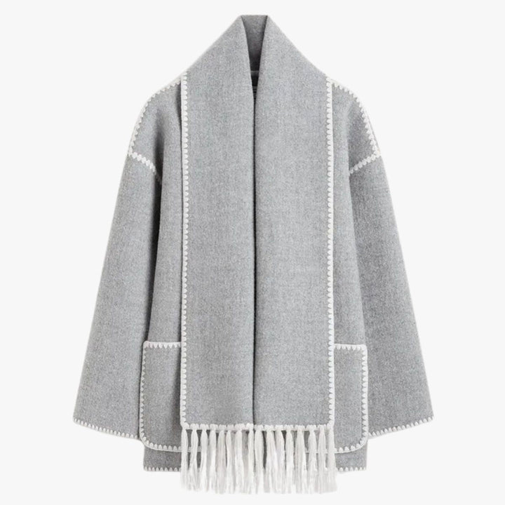 Leonie - Elegantly Cozy Scarf Coat