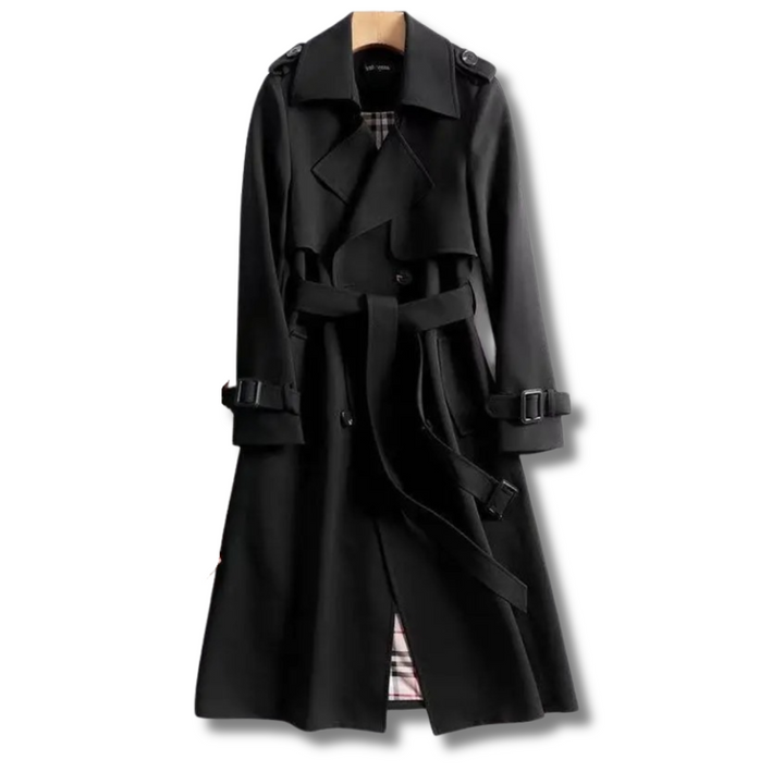 Emilia™ Chic Elegance Trench Coat