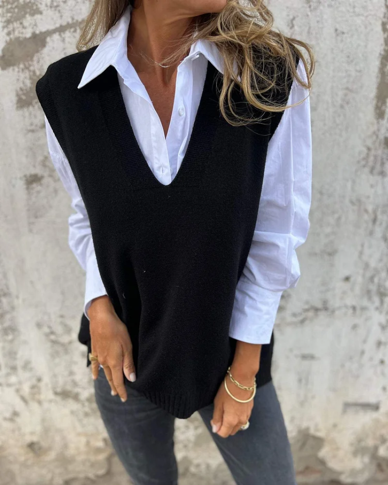 Chic Natalie™ Knitted Vest