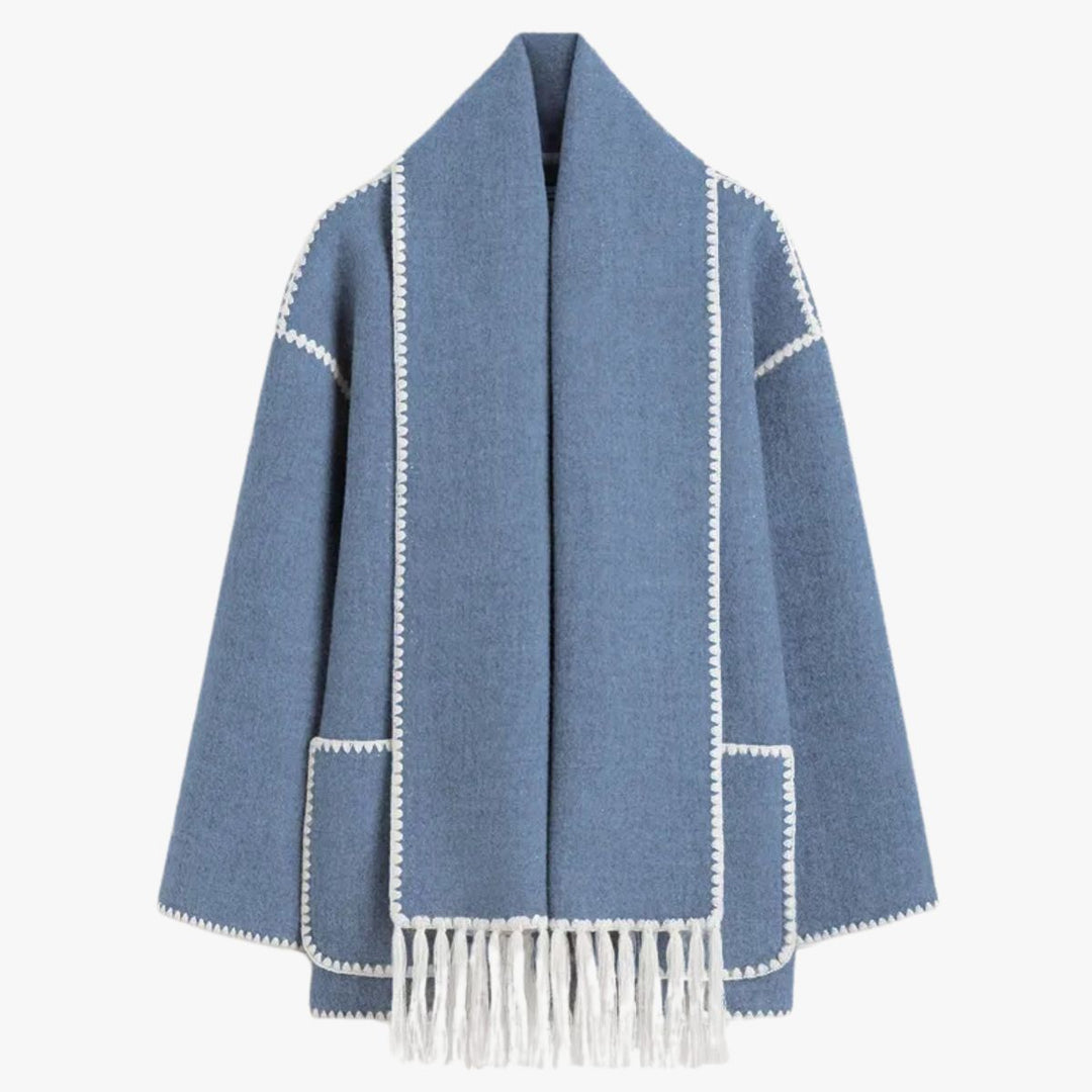 Leonie - Elegantly Cozy Scarf Coat