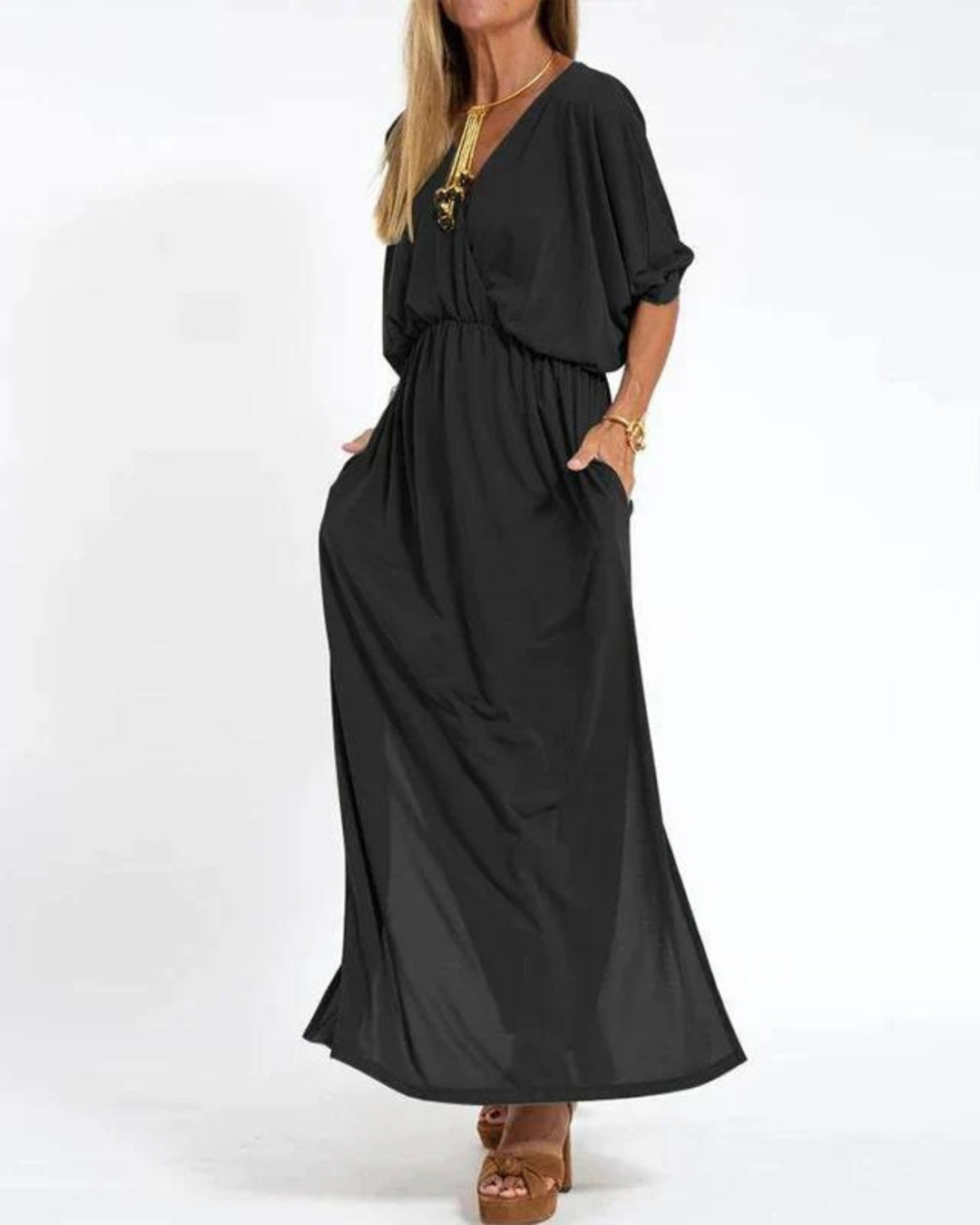 LANI - Elegant Vintage Maxi Dress