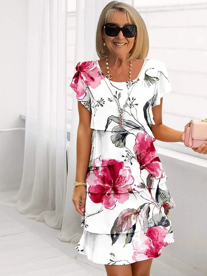 Émilie - Exquisite Floral Maxi Dress