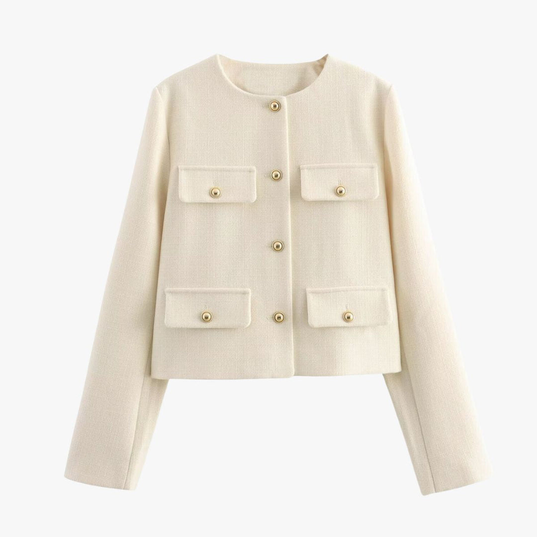 Cylia - Elegant Knoop Blazer