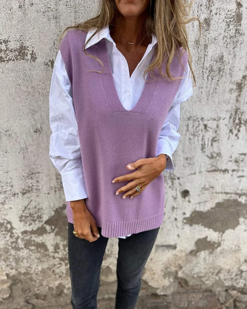 Chic Natalie™ Knitted Vest