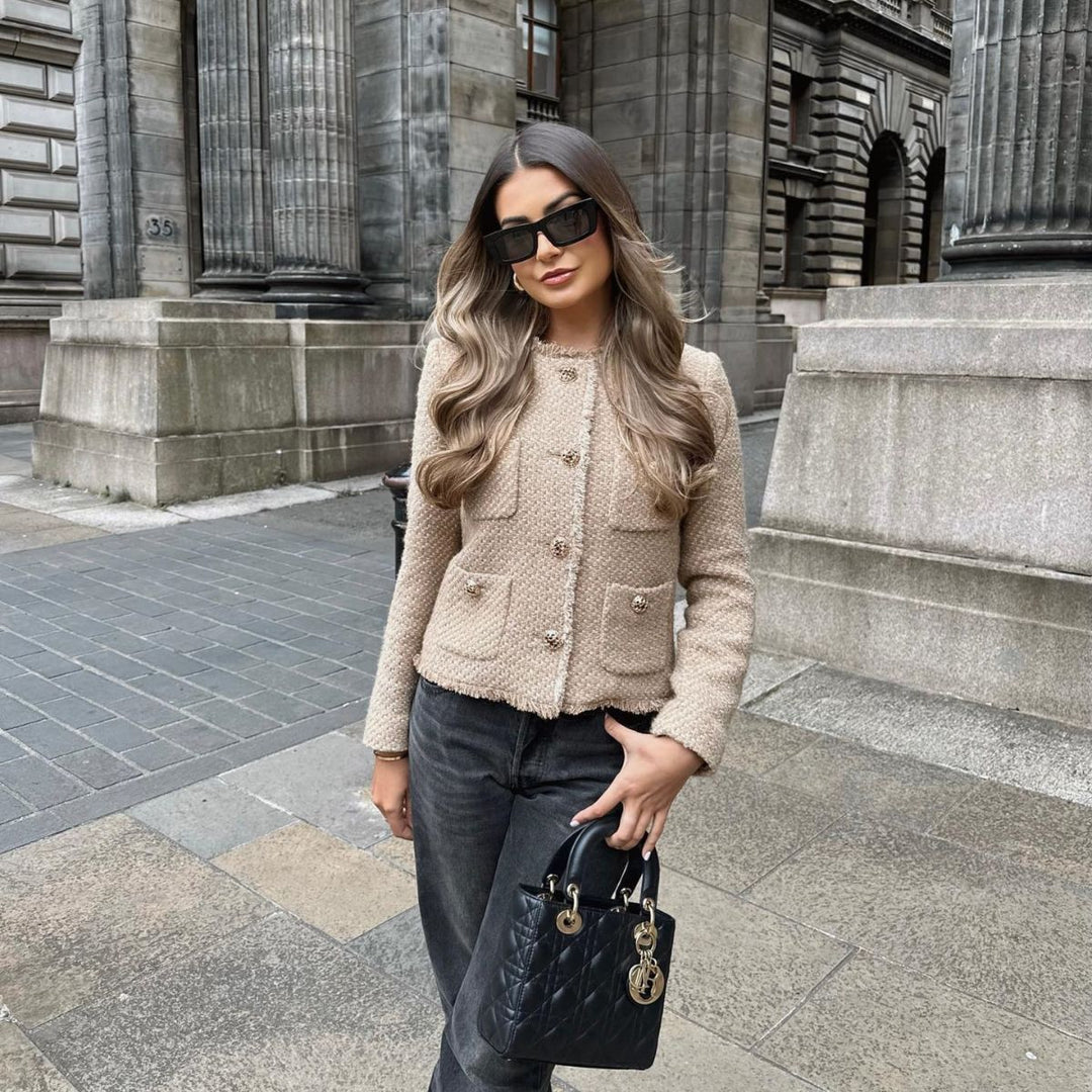 Bente - Elegantly Knitted Blazer