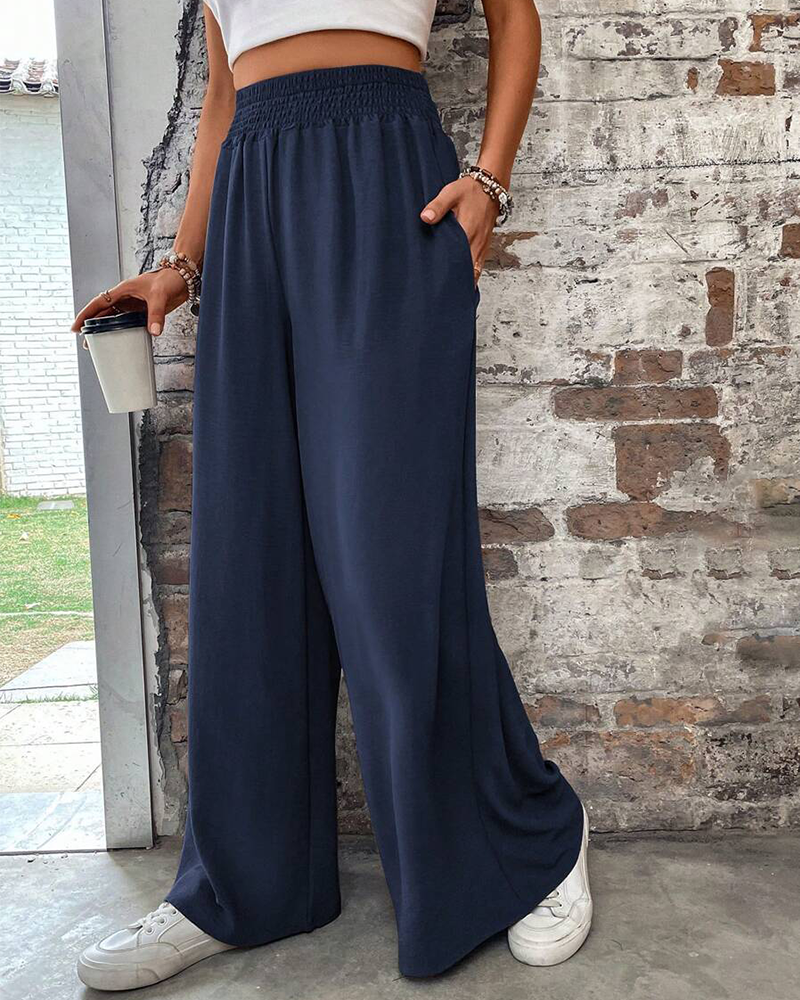 Comfortabele Casual Wijde Broek