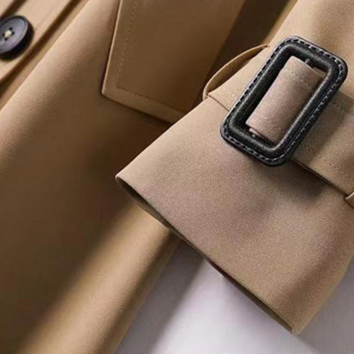 Emilia™ Chic Elegance Trench Coat