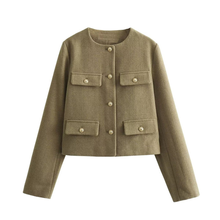 Cylia - Elegant Knoop Blazer