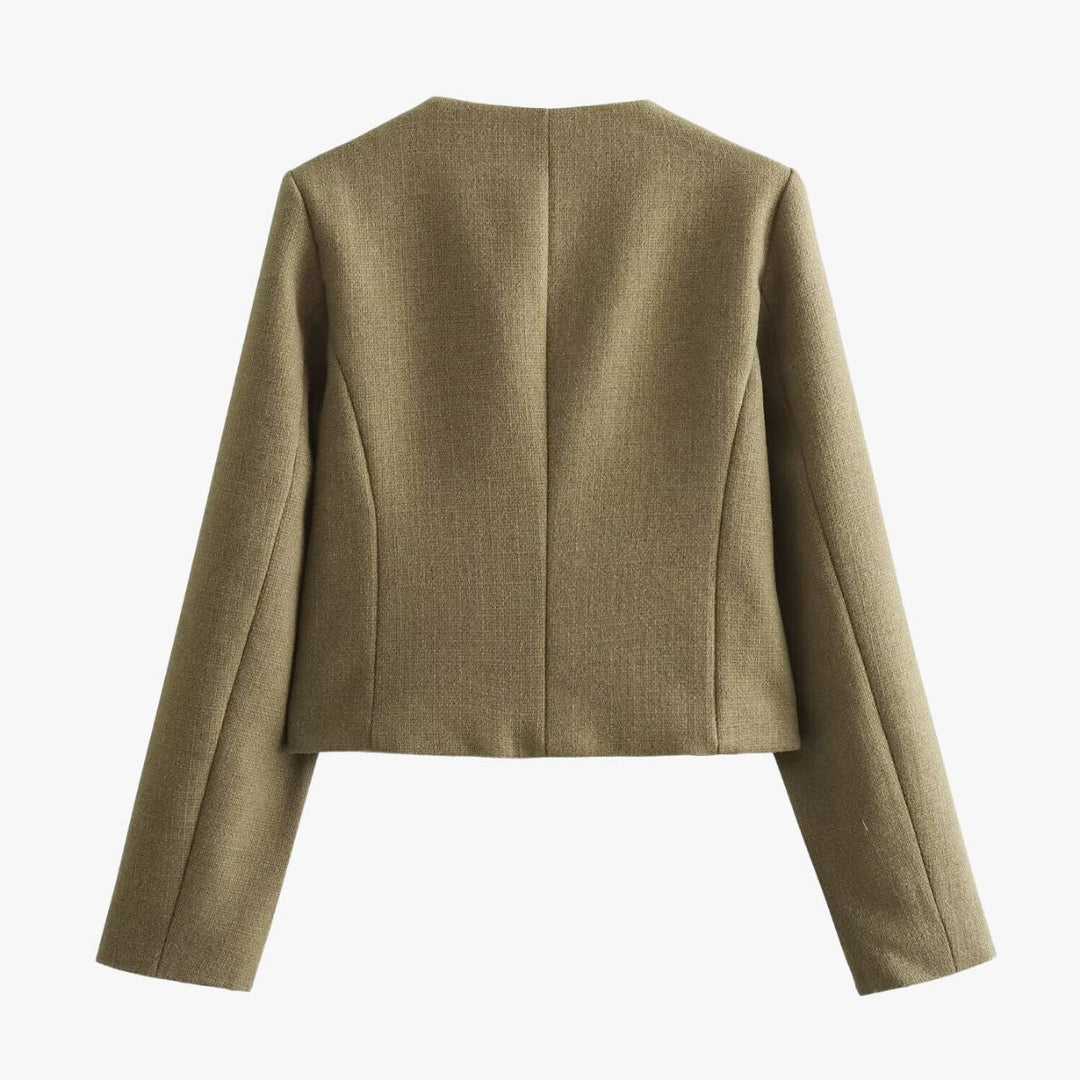 Cylia - Elegant Knoop Blazer
