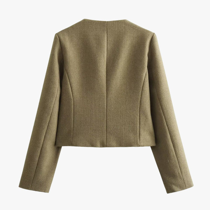 Cylia - Elegant Knoop Blazer