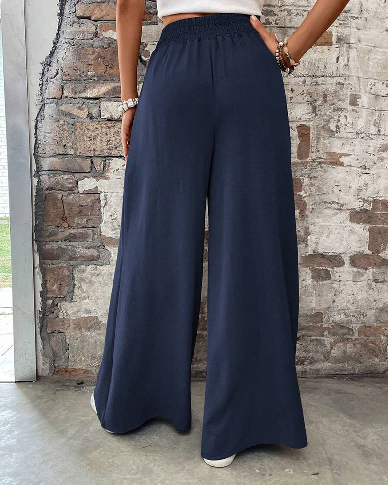 Comfortabele Casual Wijde Broek