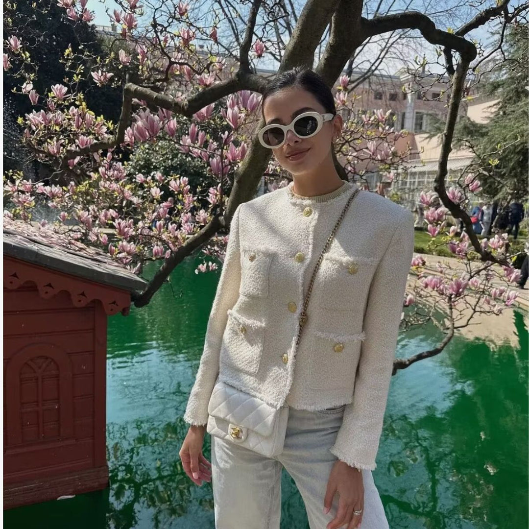 Bente - Elegantly Knitted Blazer