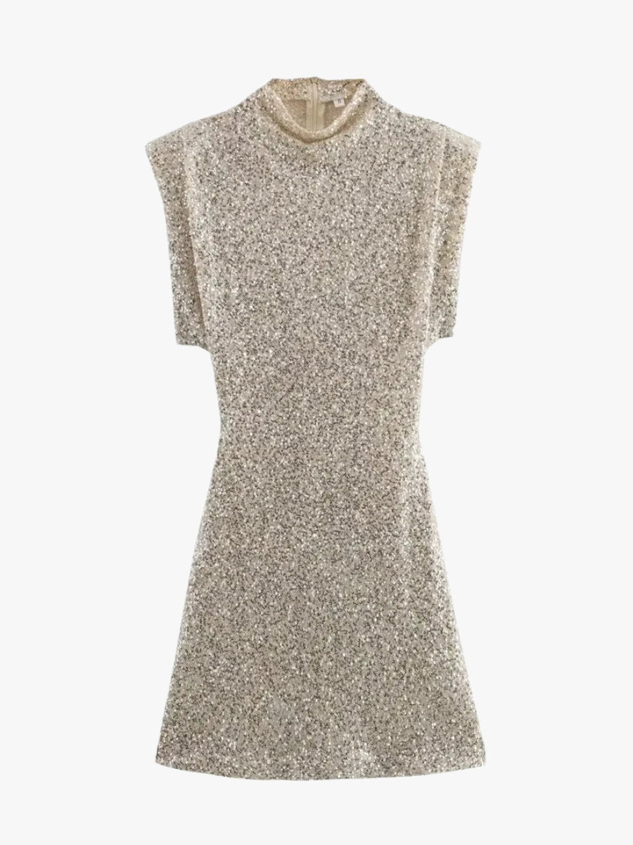 Selina - Stralende Glitterjurk