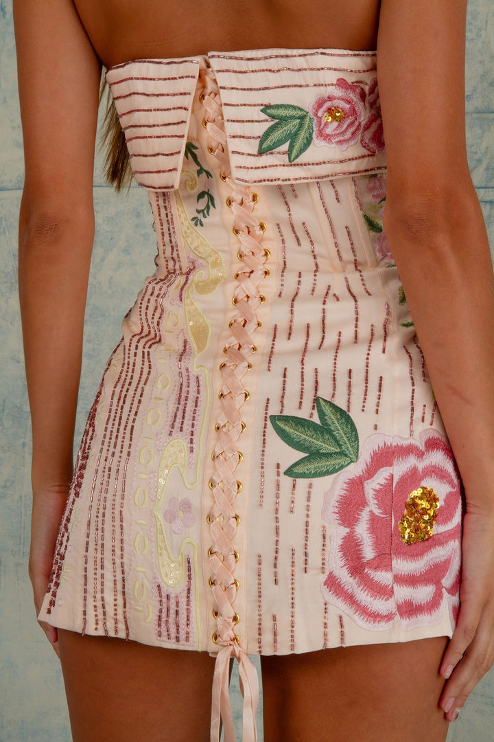 Charming Rose - Mini Jurk