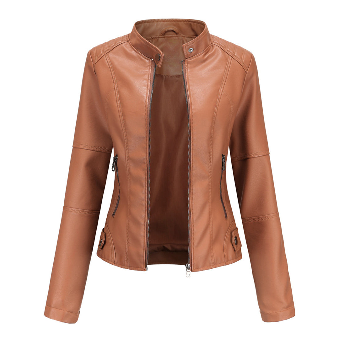 Milena™ - Luxe Elegante Leren Jas