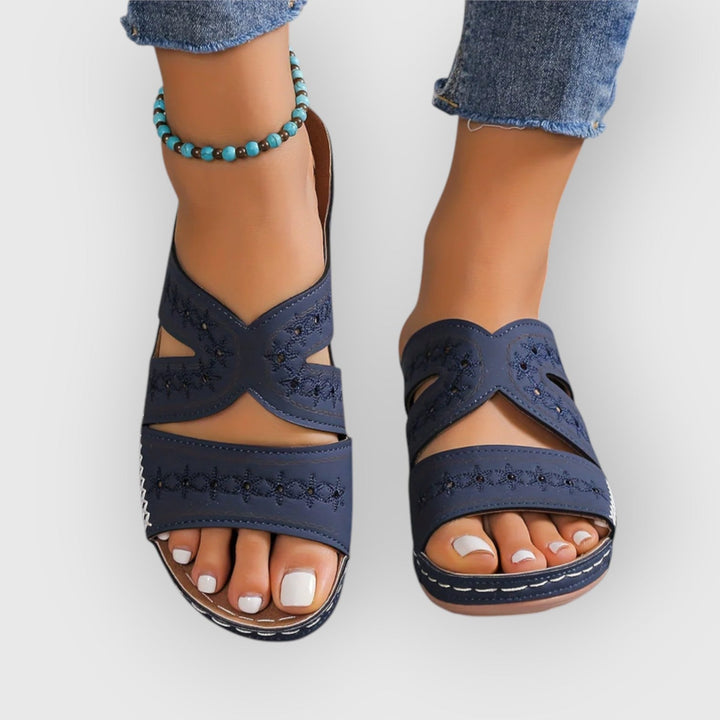 Mirone™ | Luxe Comfortslippers with Open Heel