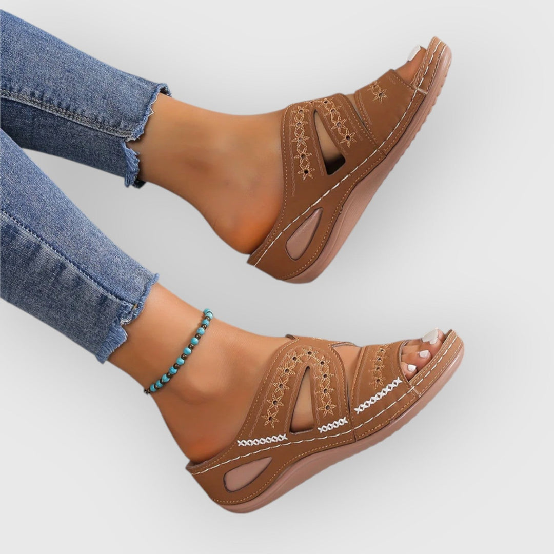 Mirone™ | Luxe Comfortslippers with Open Heel