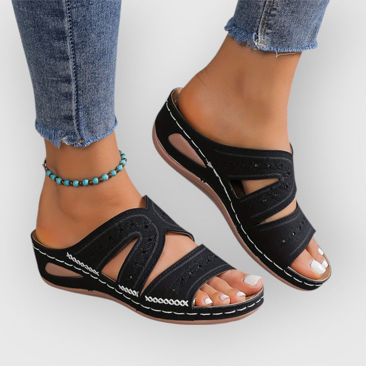 Mirone™ | Luxe Comfortslippers with Open Heel