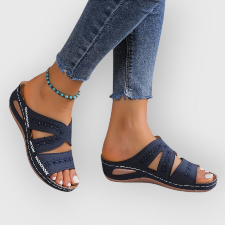 Mirone™ | Luxe Comfortslippers with Open Heel