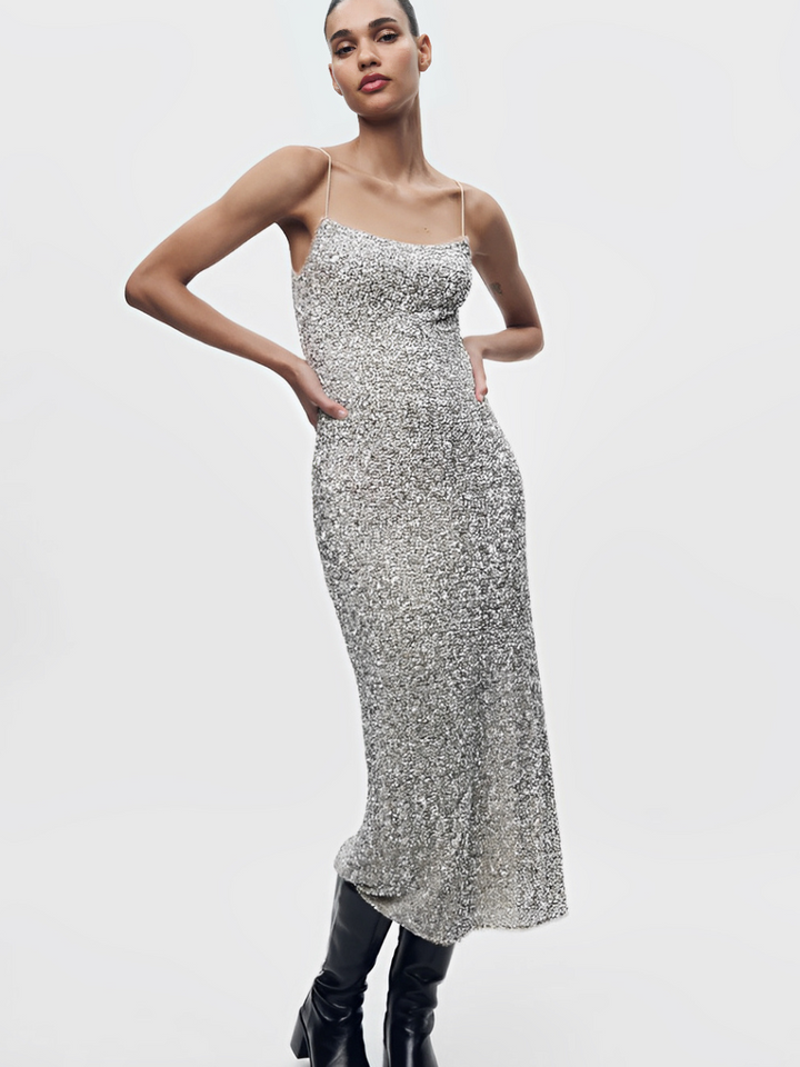 Kylie - Striking Pailletten Jurk