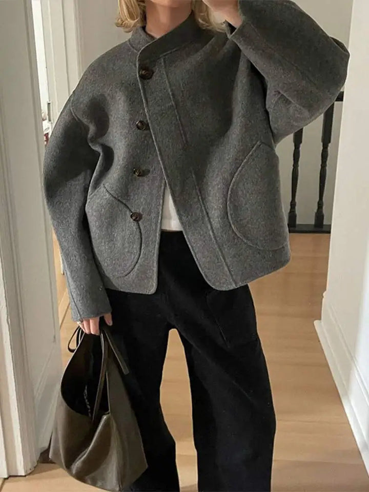 Mandy - Cozy Wollen Jas
