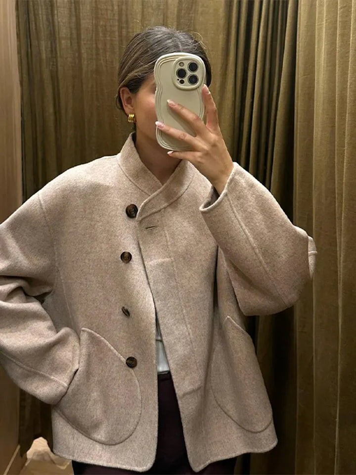 Mandy - Cozy Wollen Jas
