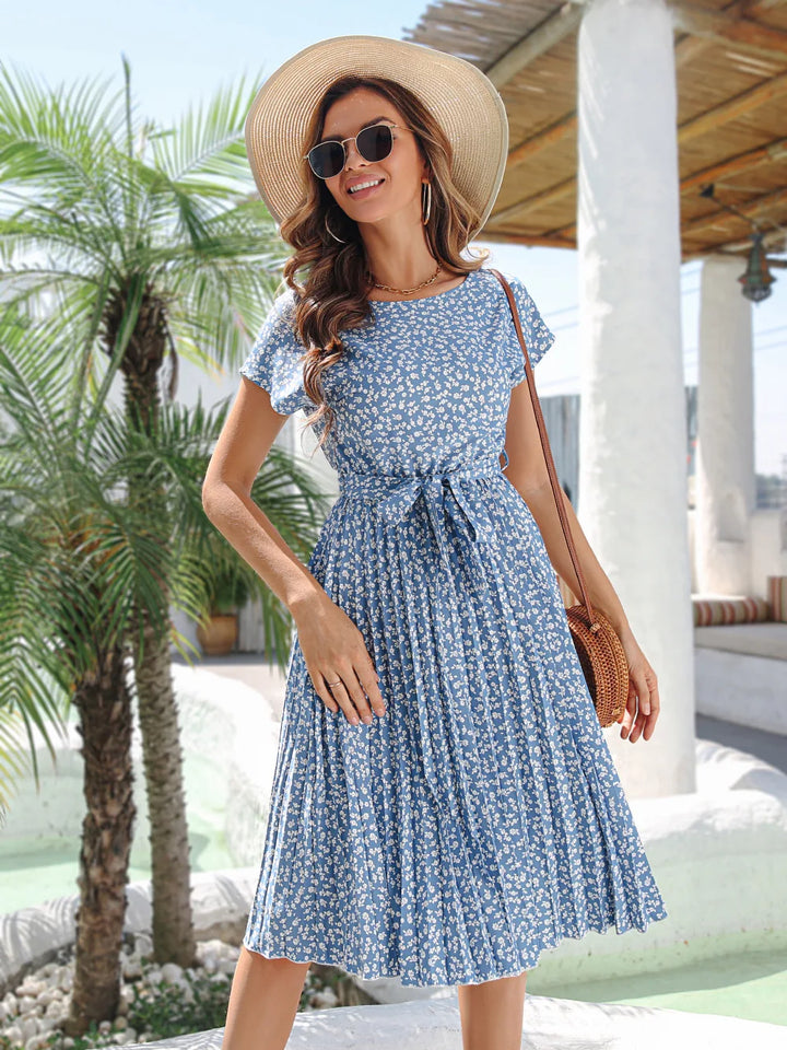 Elina™ - Betoverende Elegante Bloemenjurk
