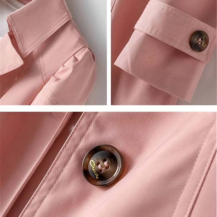 Cecilia™ | De Elegante Trenchcoat