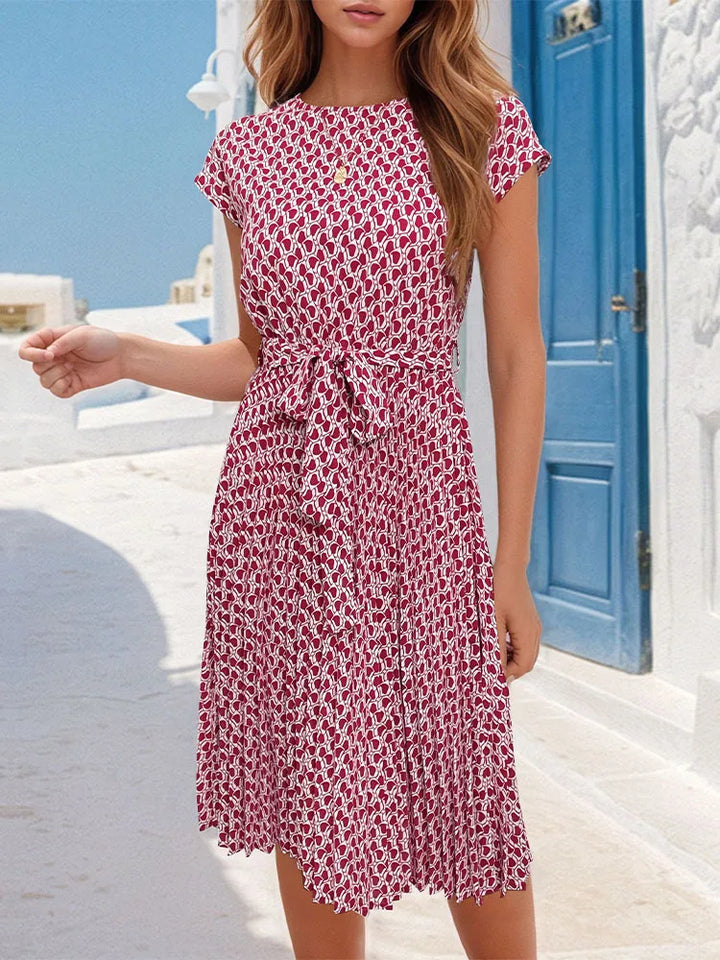 Elina™ - Betoverende Elegante Bloemenjurk