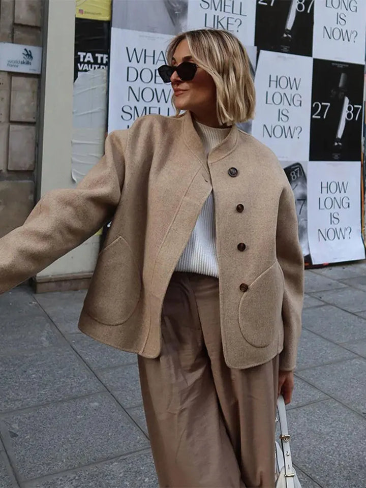 Mandy - Cozy Wollen Jas