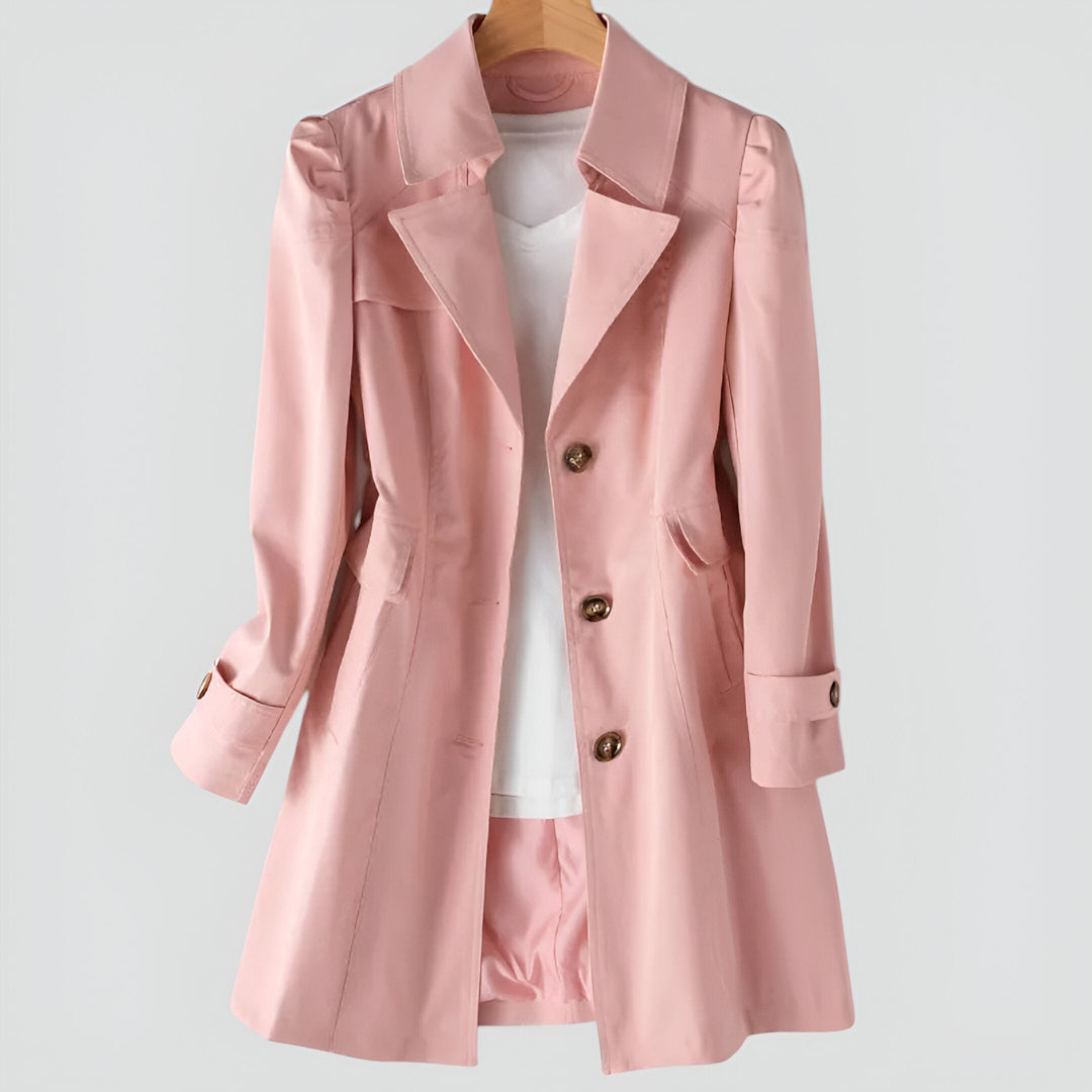 Cecilia™ | De Elegante Trenchcoat