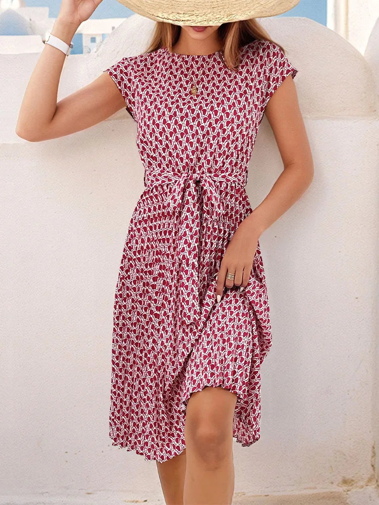 Elina™ - Betoverende Elegante Bloemenjurk