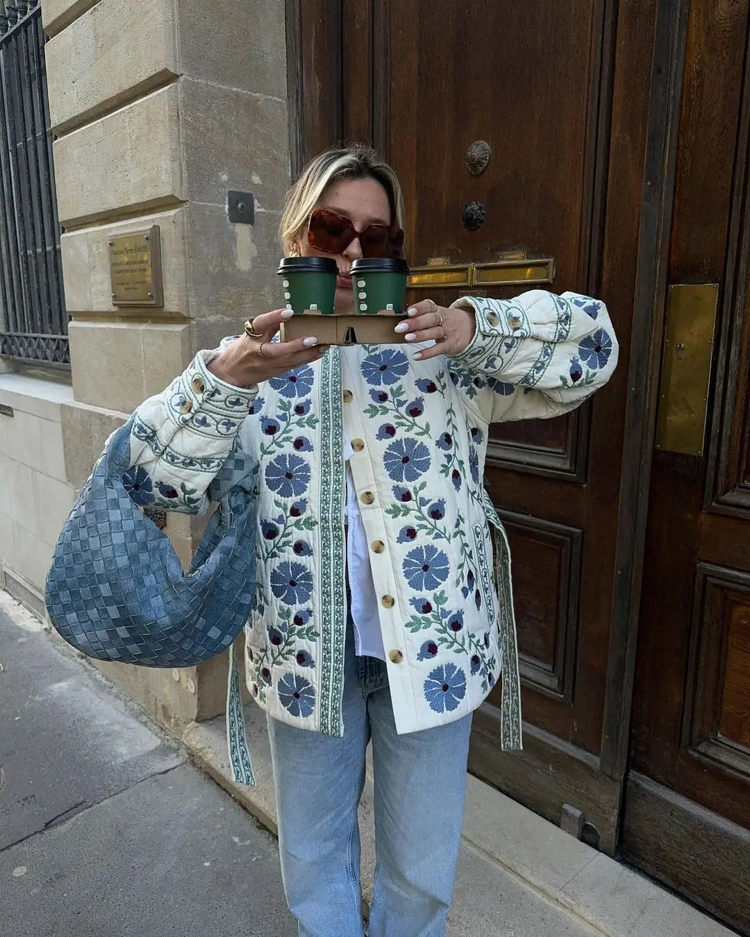 Charming Rosalie - Floral Jacket