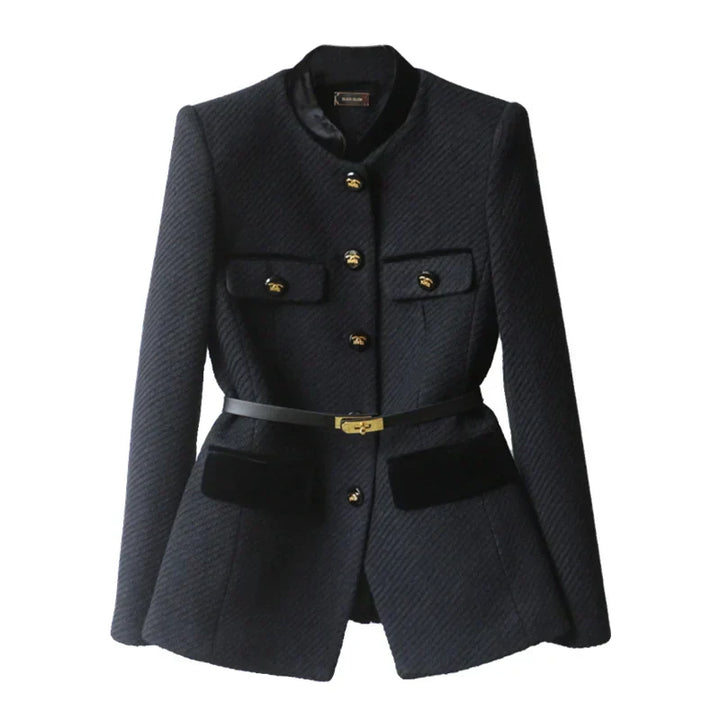 Beatrice Wollen Jas | Sublieme Tijdloze Elegantie