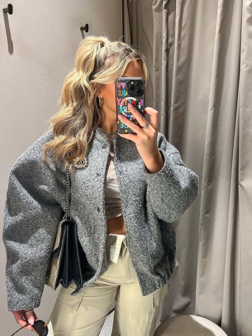 Claudia - Stylish Bomber Jacket